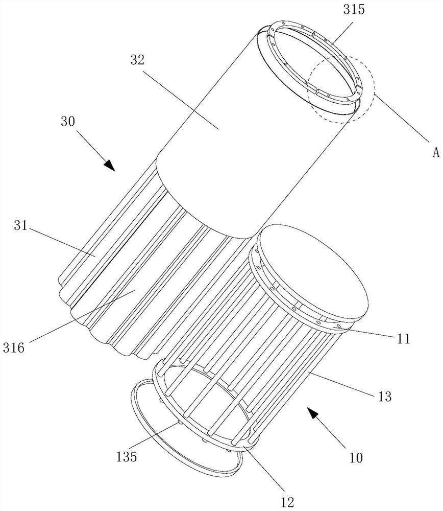 An automotive cable winding and packaging device