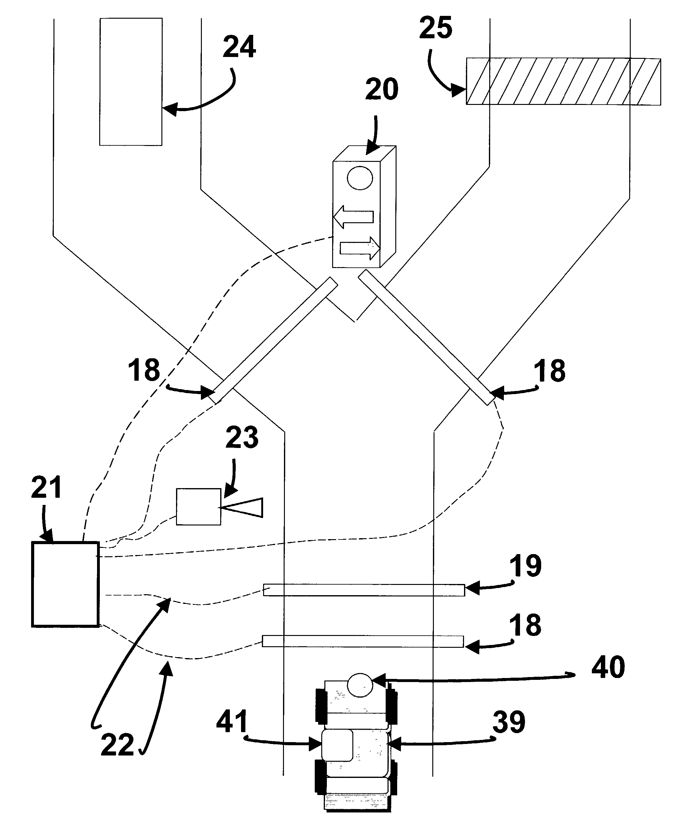 Personnel and vehicle identification system using three factors of authentication