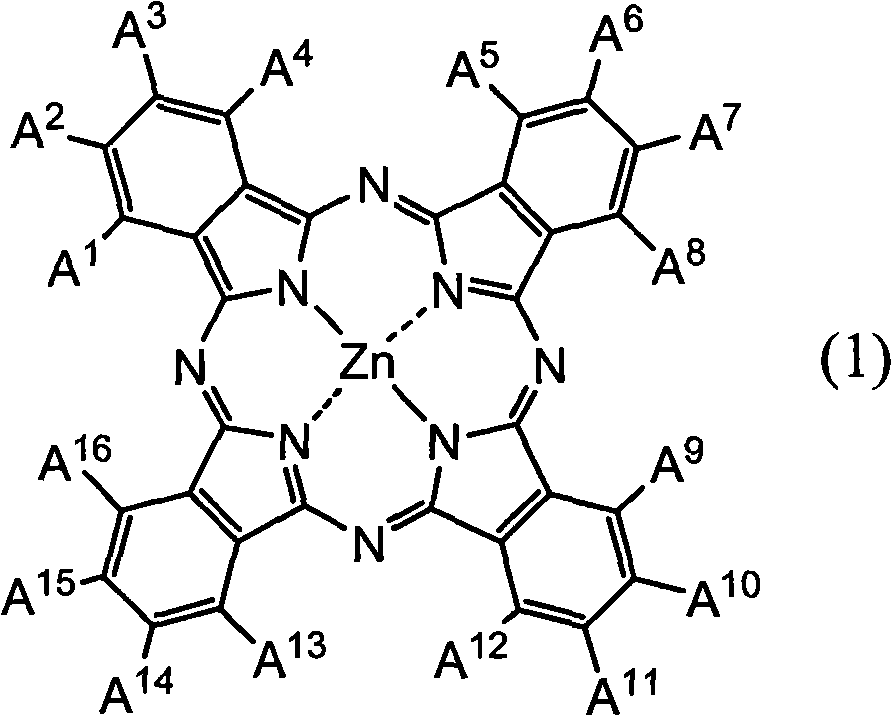 Color solidification property composition