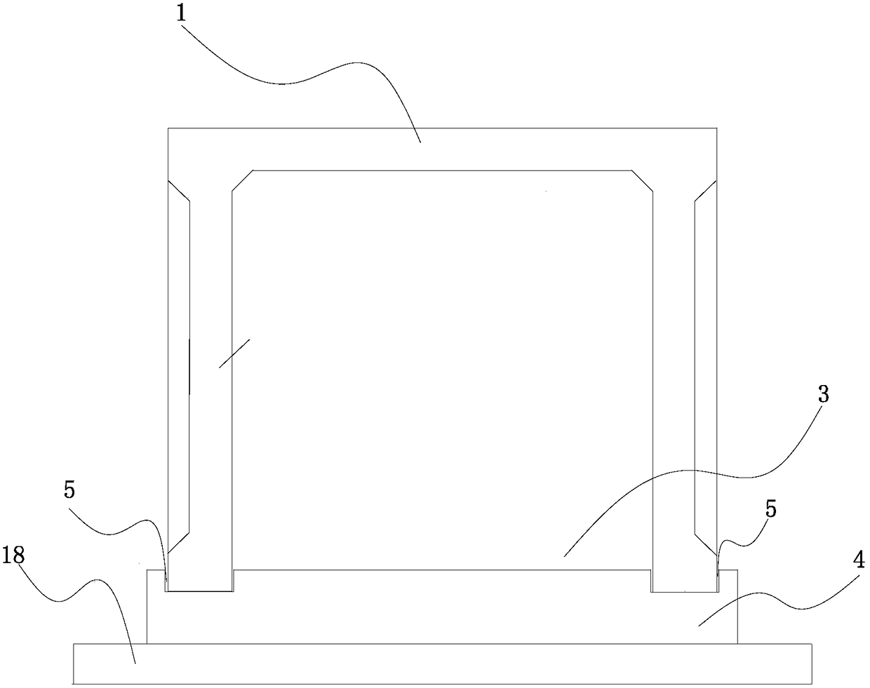 A cable groove body assembly