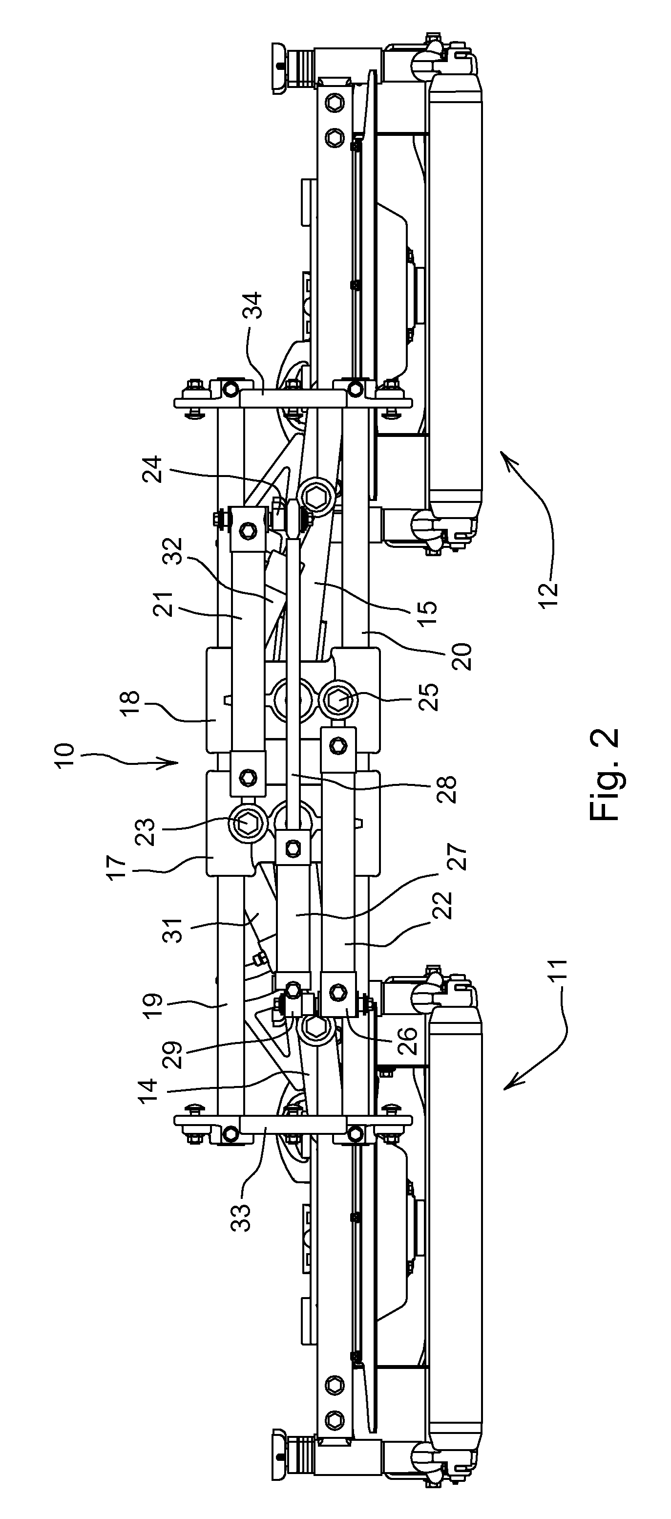 Shift mechanism for trim mower cutting units