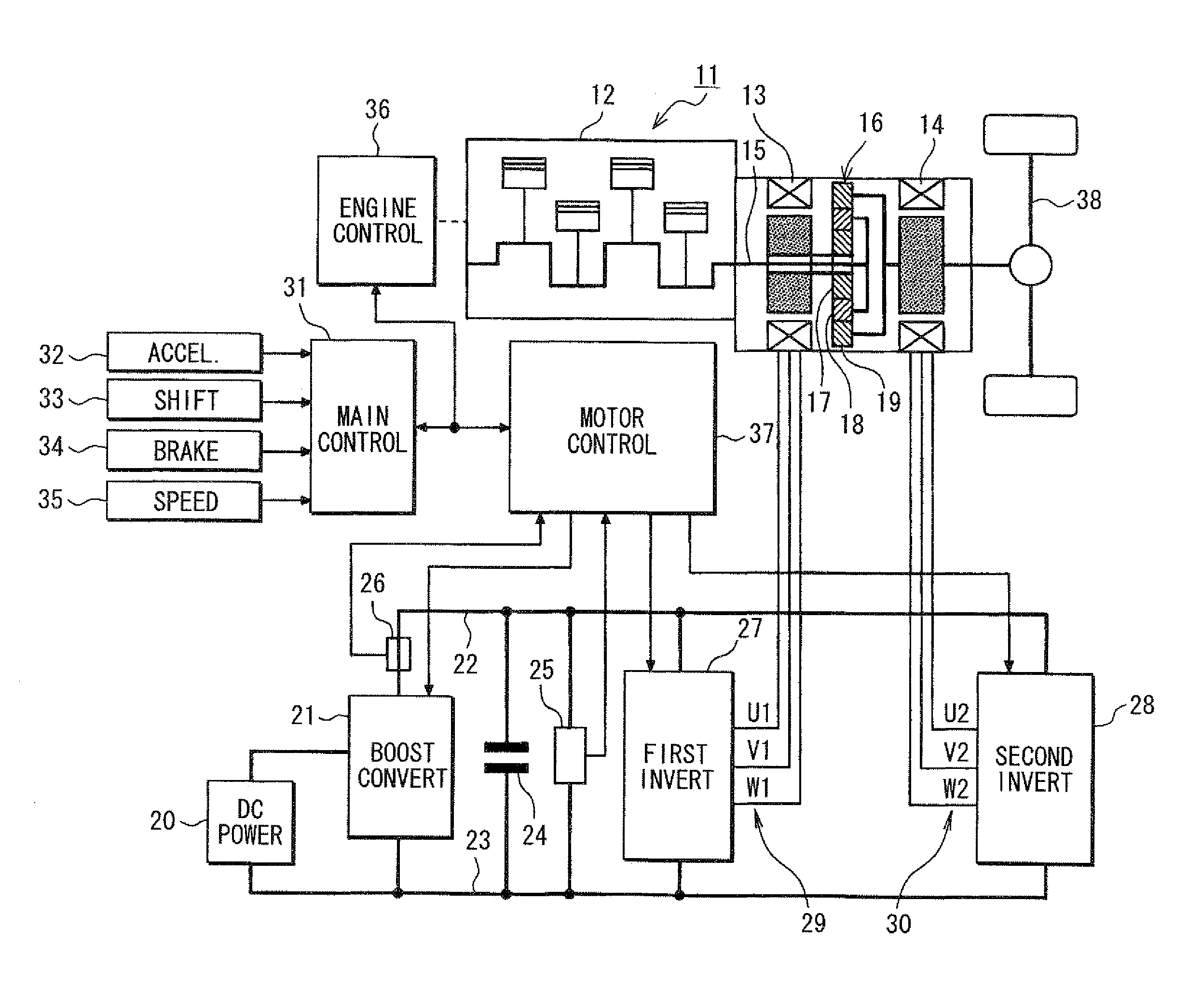 Control apparatus for electric vehicles