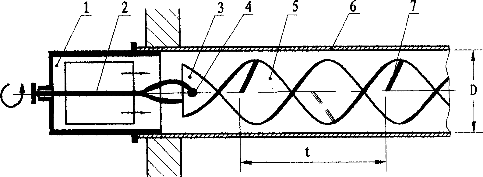 An inner tube spinning type purification and thermal conduction reinforced tooth shape twisting belt