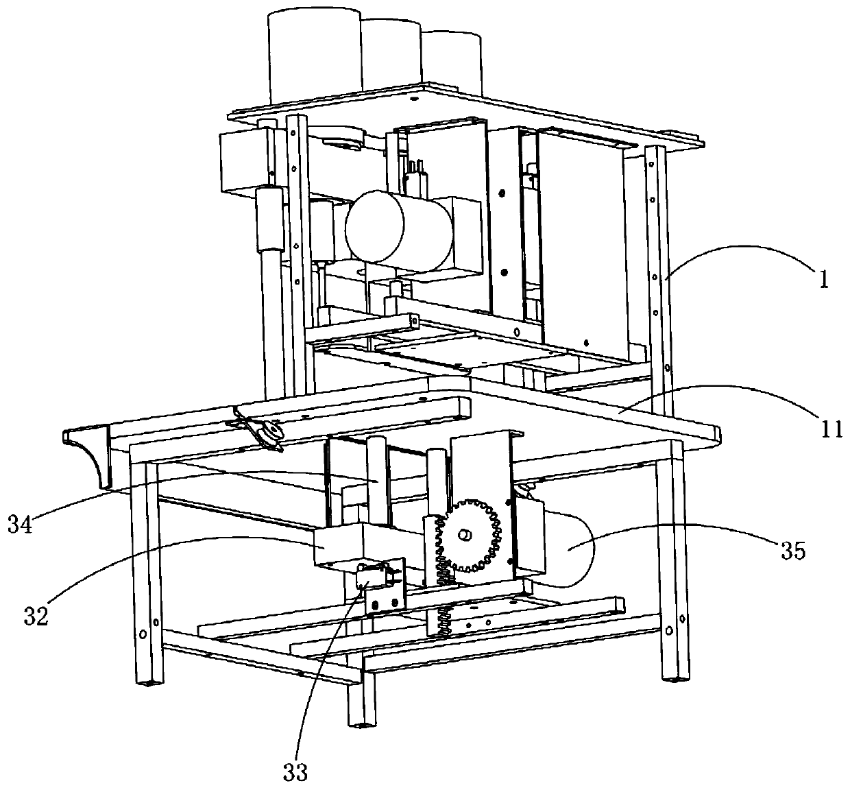 Improved porous wire type binding machine