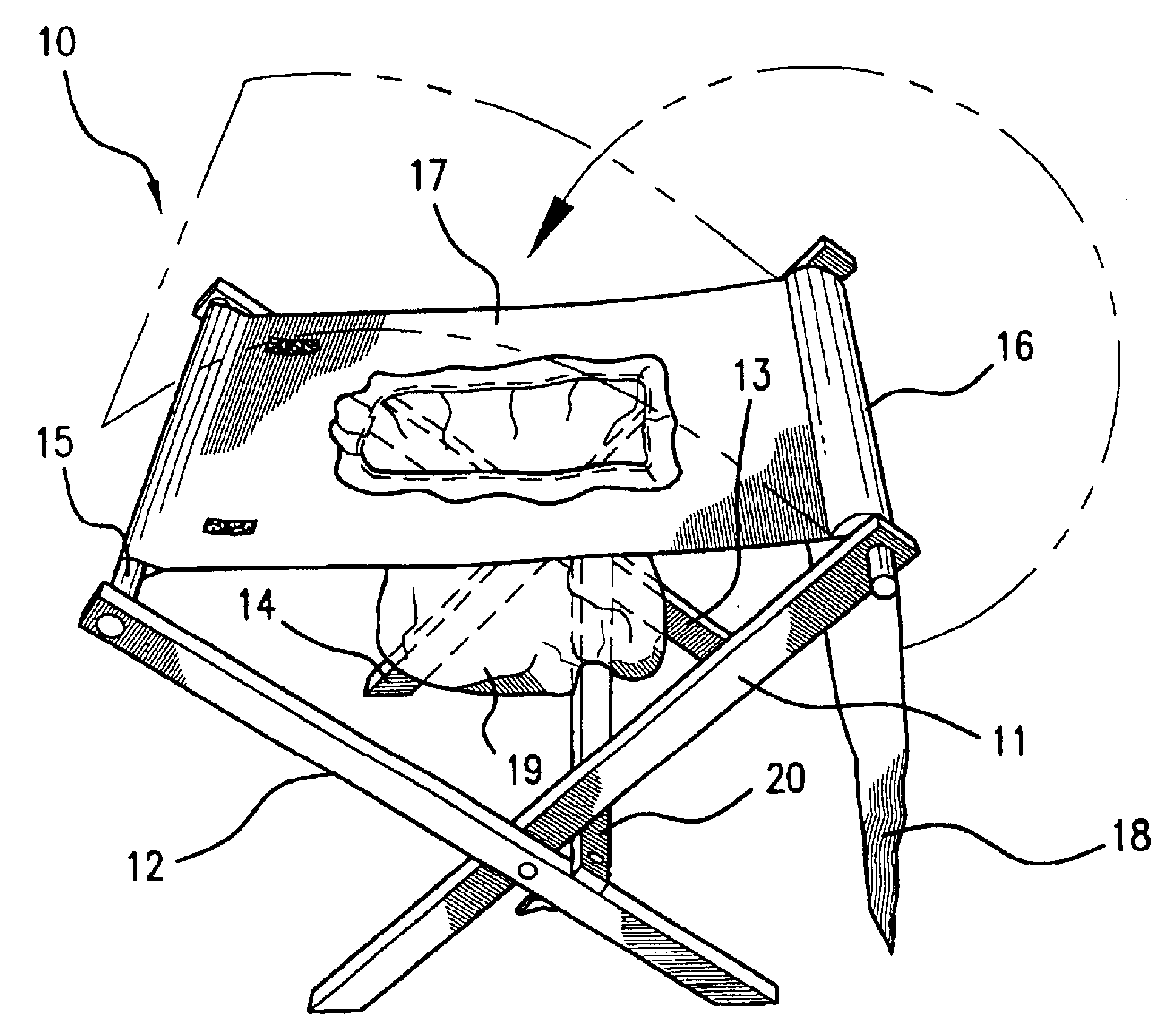 Combined portable stool and toilet