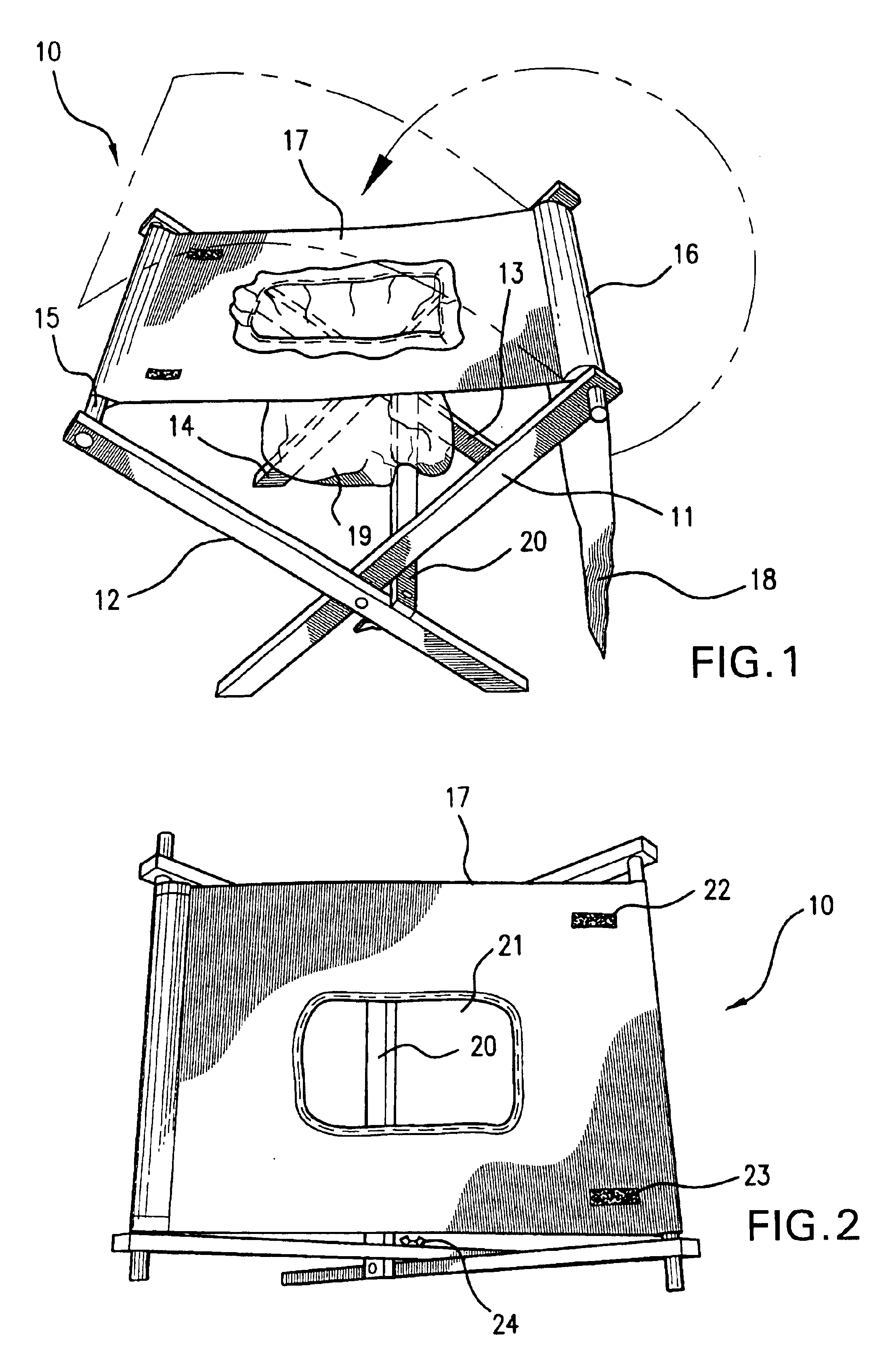 Combined portable stool and toilet