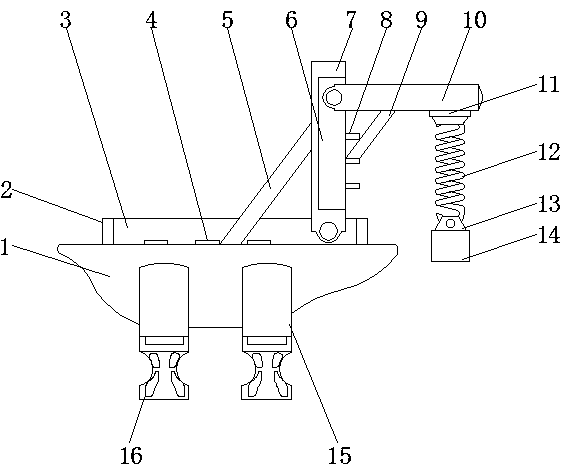 Rehabilitation training device for wrist joint