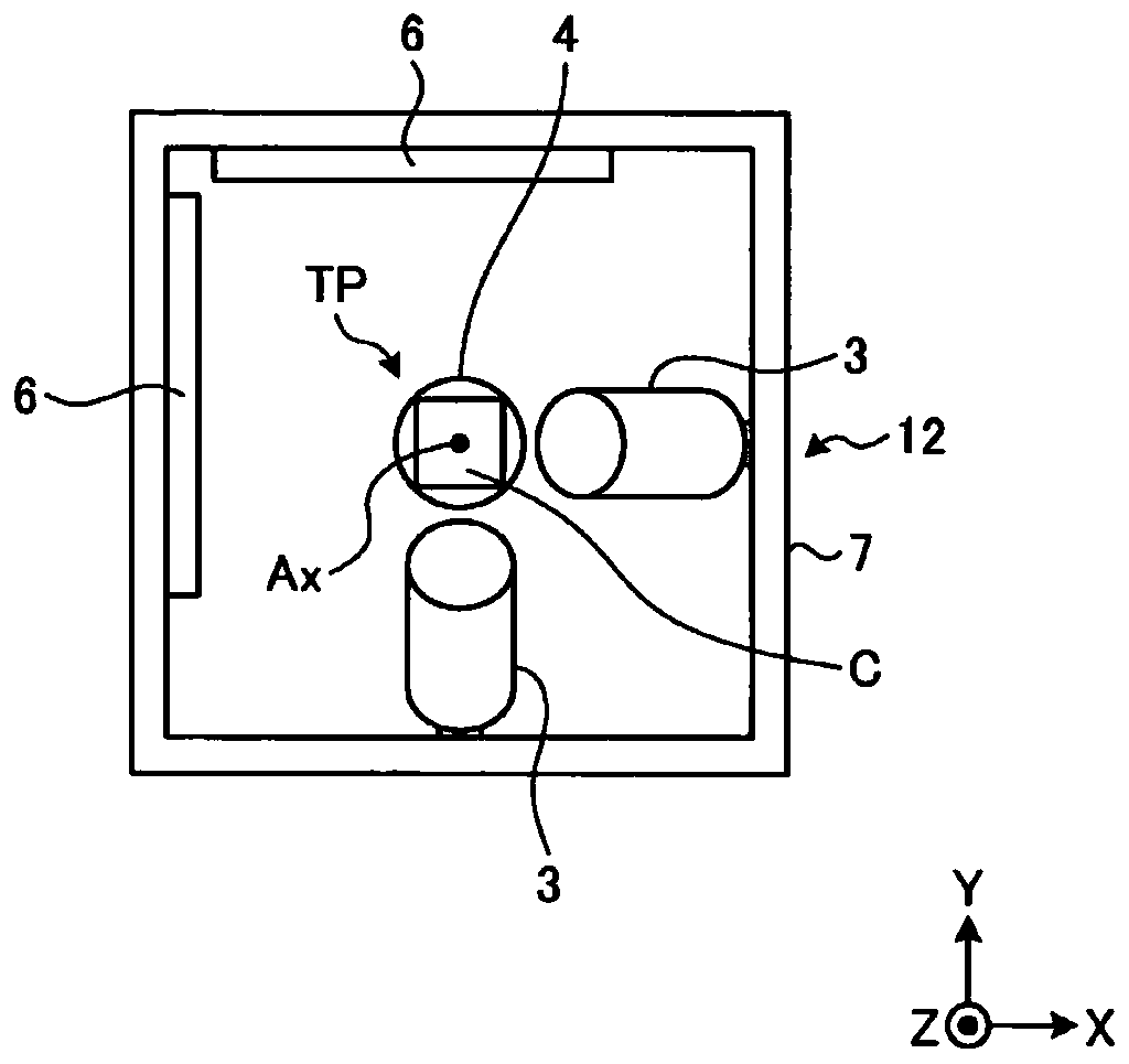 Three-dimensional measuring device