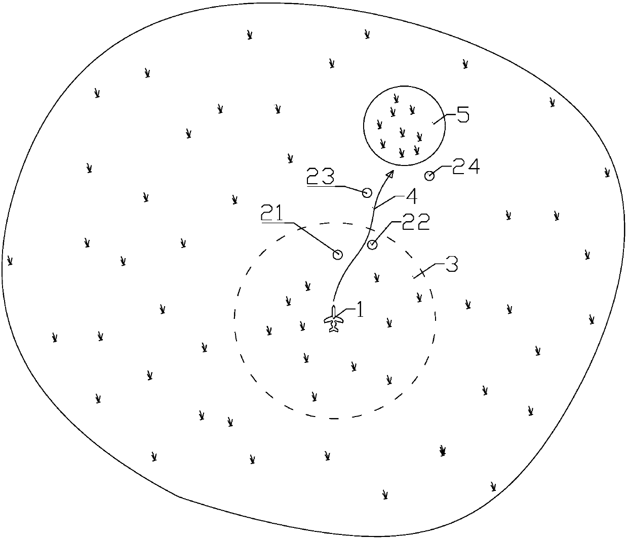 UAV (unmanned aerial vehicle) endurance method and system for pasture