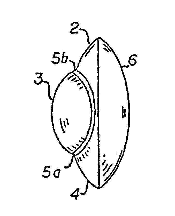 Aspheric soft lens