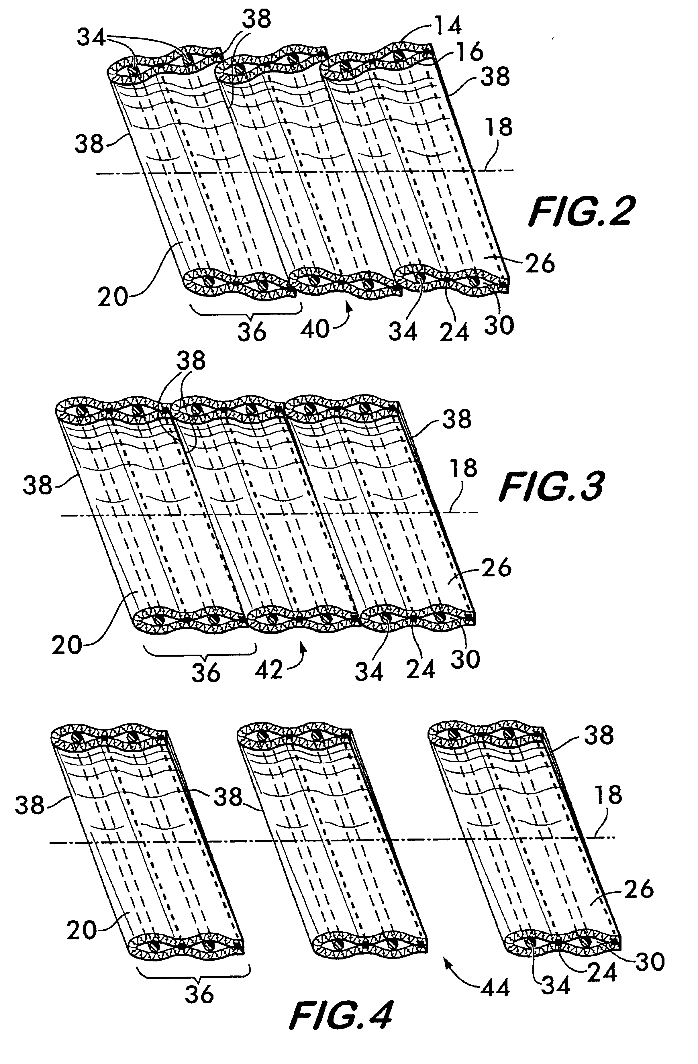 Damping sleeve with resilient support members