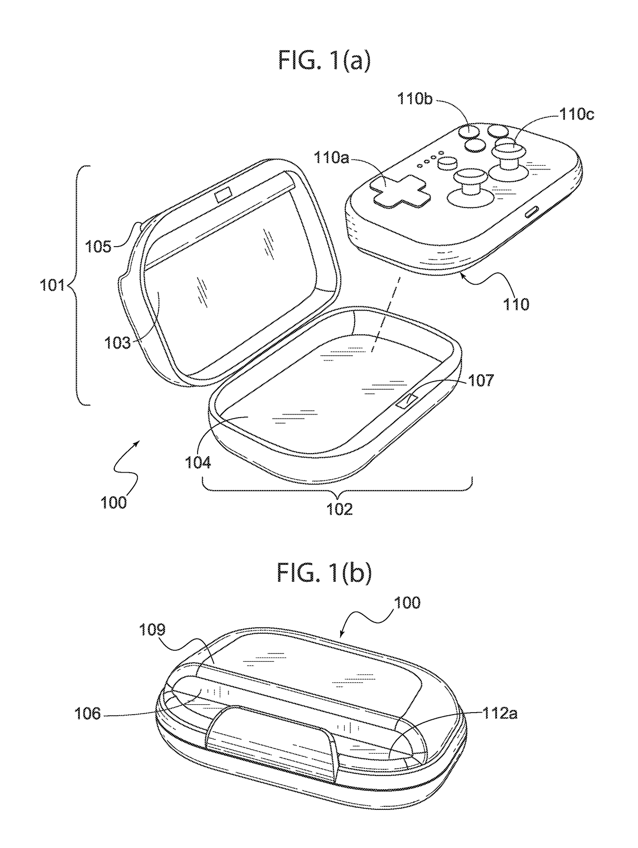 Gaming controller case and stand combination