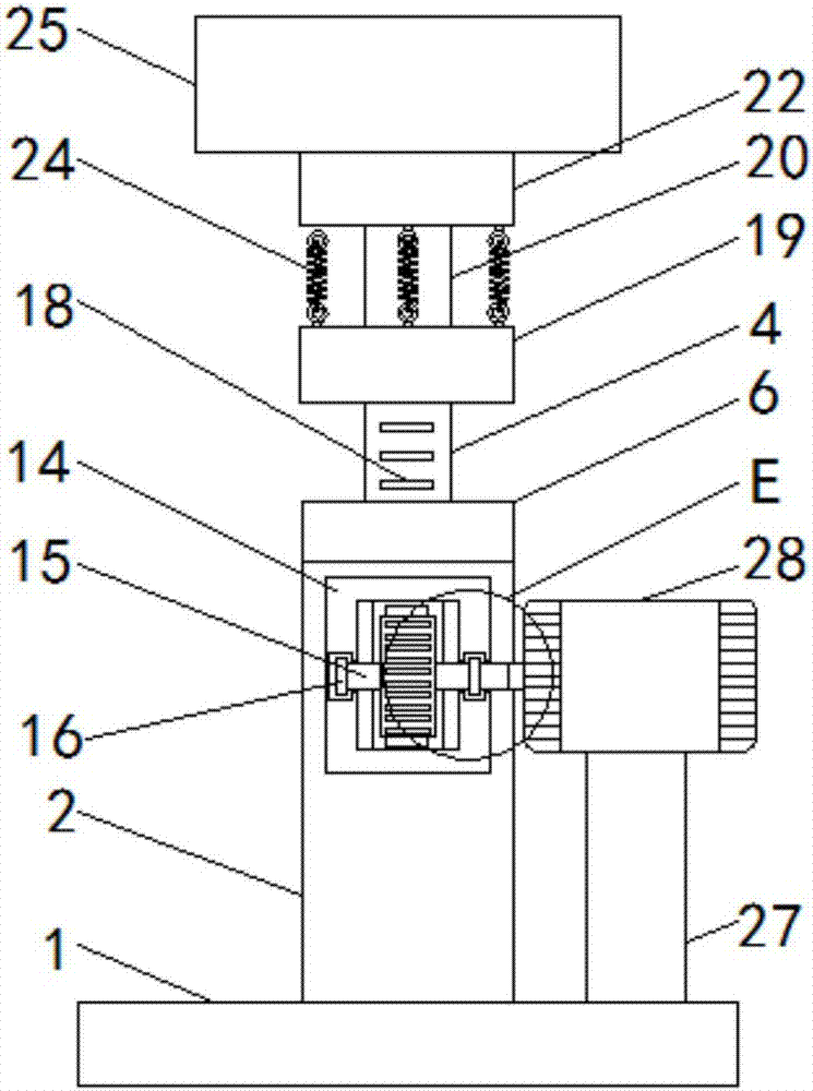 Height-adjustable support frame applied to installation of petroleum pipeline