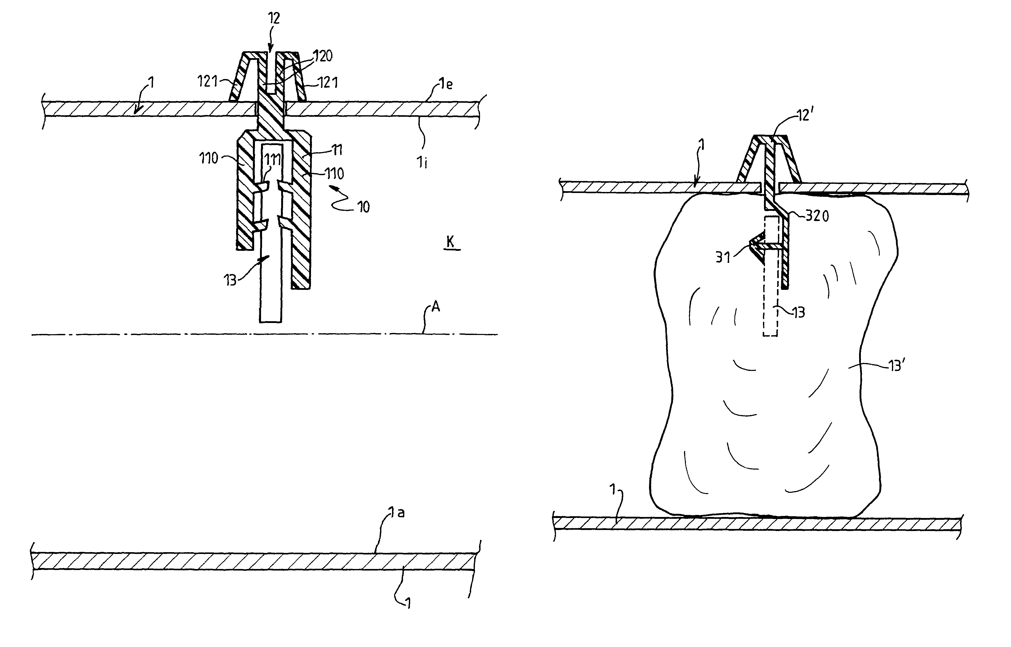 Sound insulation assembly for mounting in a tubular part, and a tubular part fitted with such assemblies, in particular a motor vehicle part