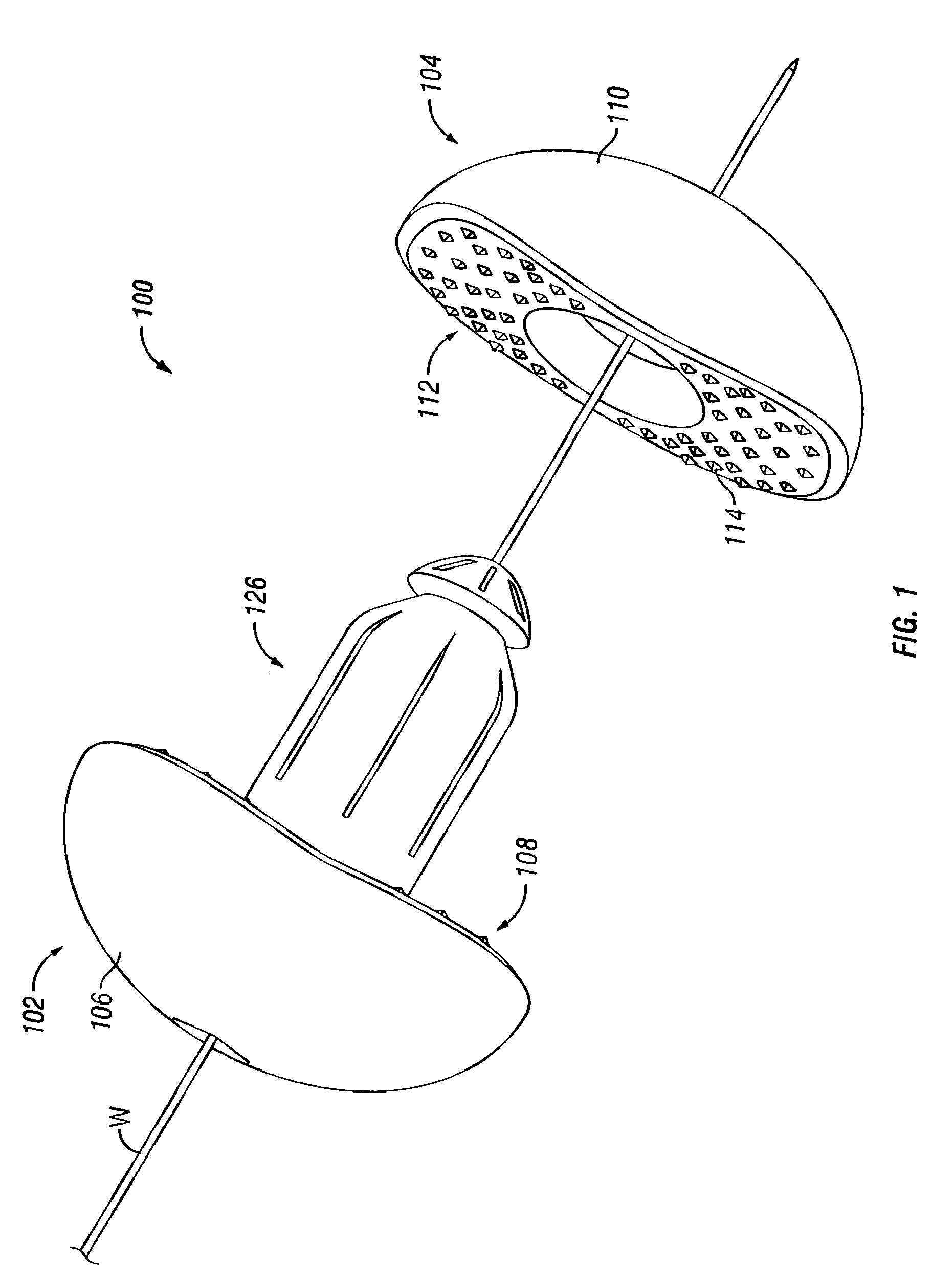 Percutaneous interspinous process device and method