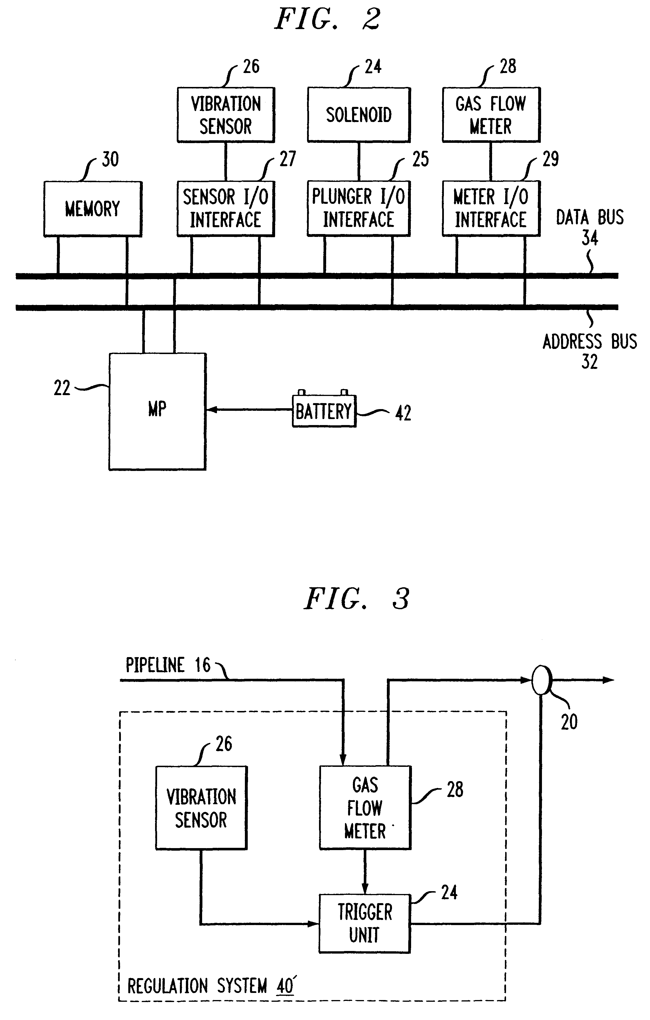 Enhanced and remote meter reading with vibration actuated valve