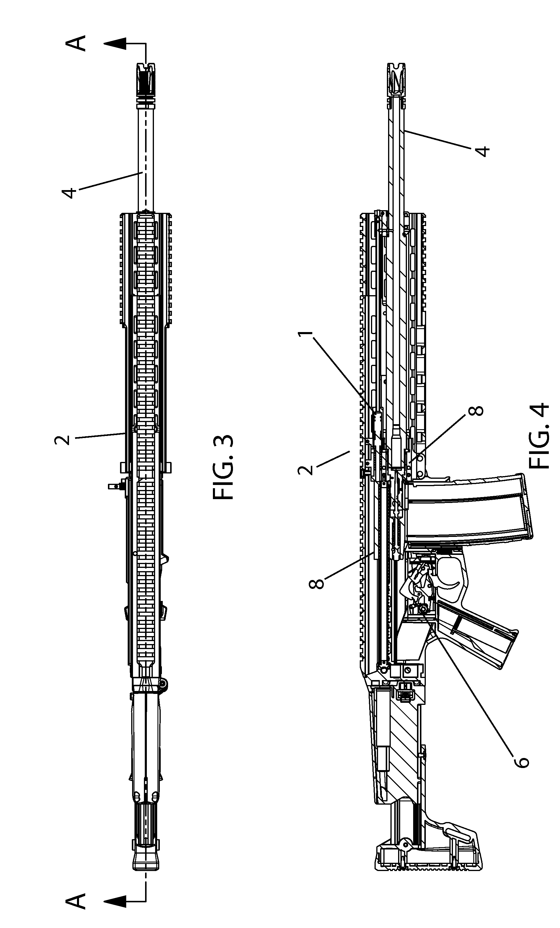 Gas system for an automatic firearm