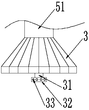 Solid solution treatment device for U-shaped heat exchange tubes