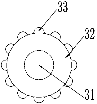 Solid solution treatment device for U-shaped heat exchange tubes