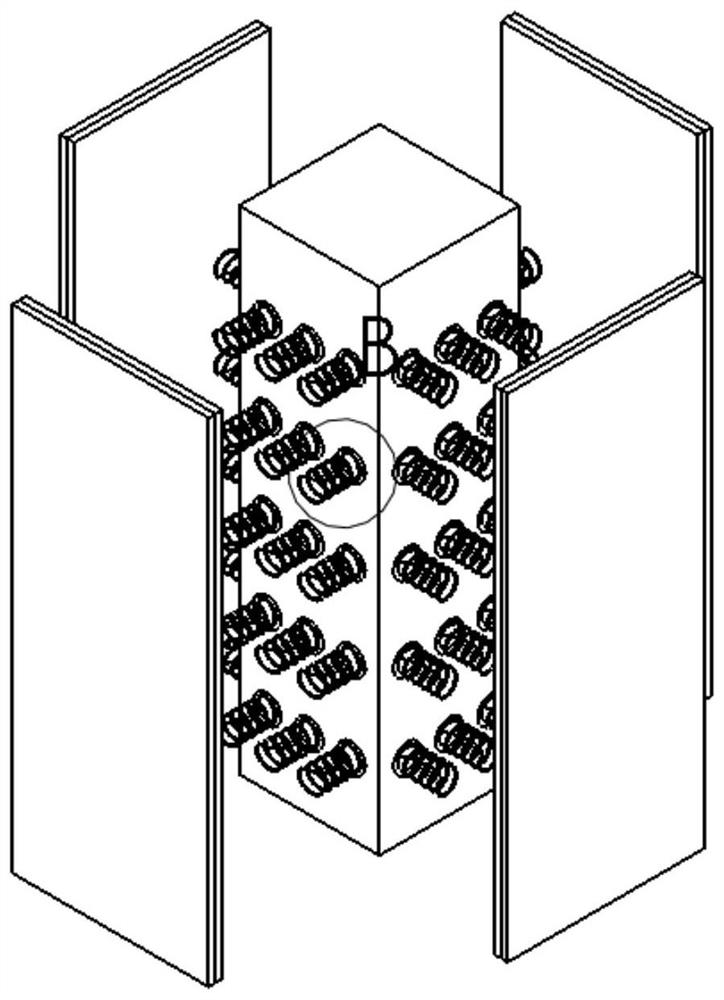 Novel anti-collision column