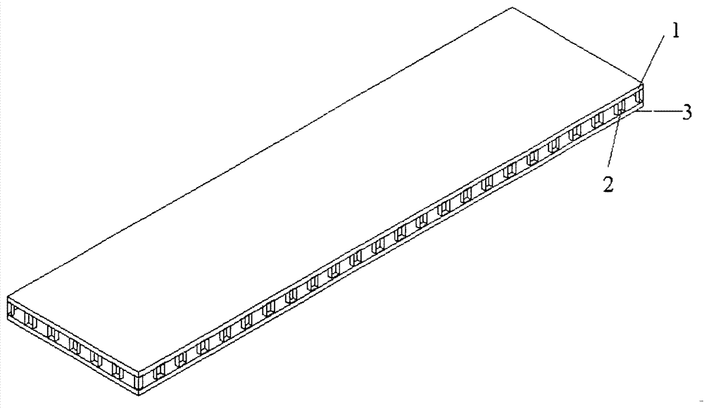 Bituminous pavement provided with lattice structure transition compound layer and construction method thereof