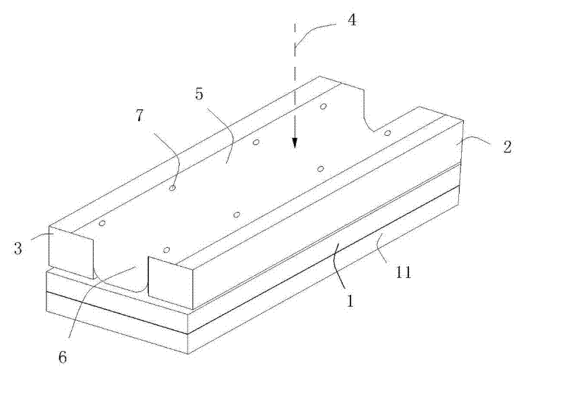 Hot-pressing covering machine for facing wood lines