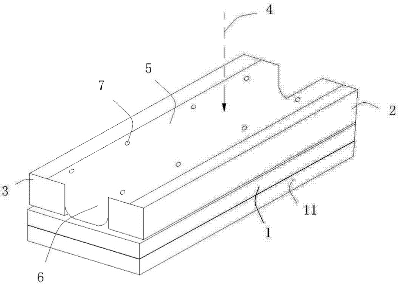 Hot-pressing covering machine for facing wood lines