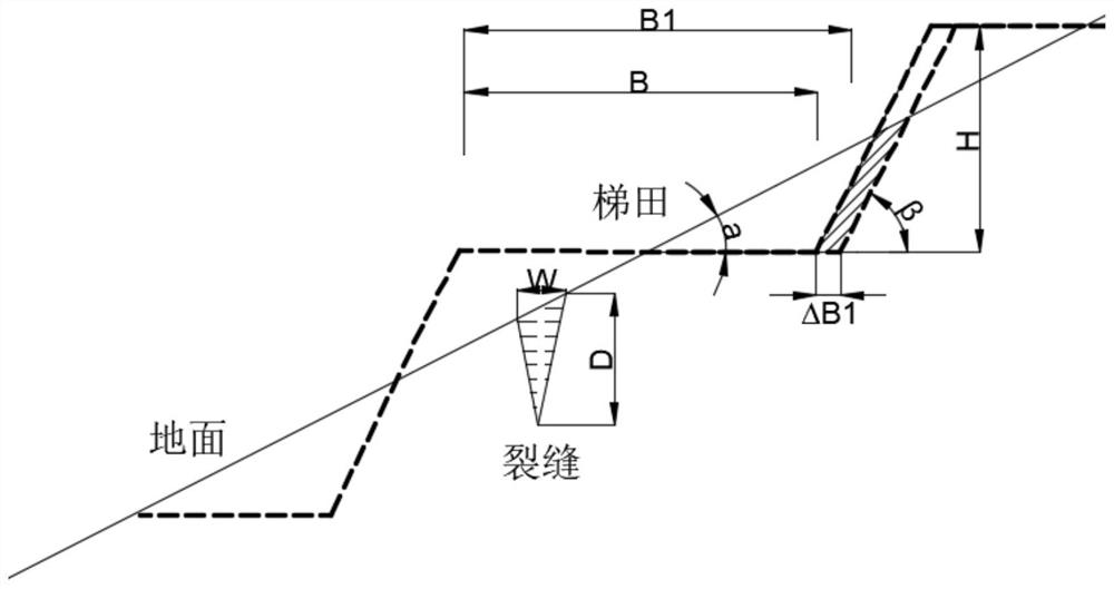 Optimization method of terrace reclamation parameters considering mining subsidence deformation