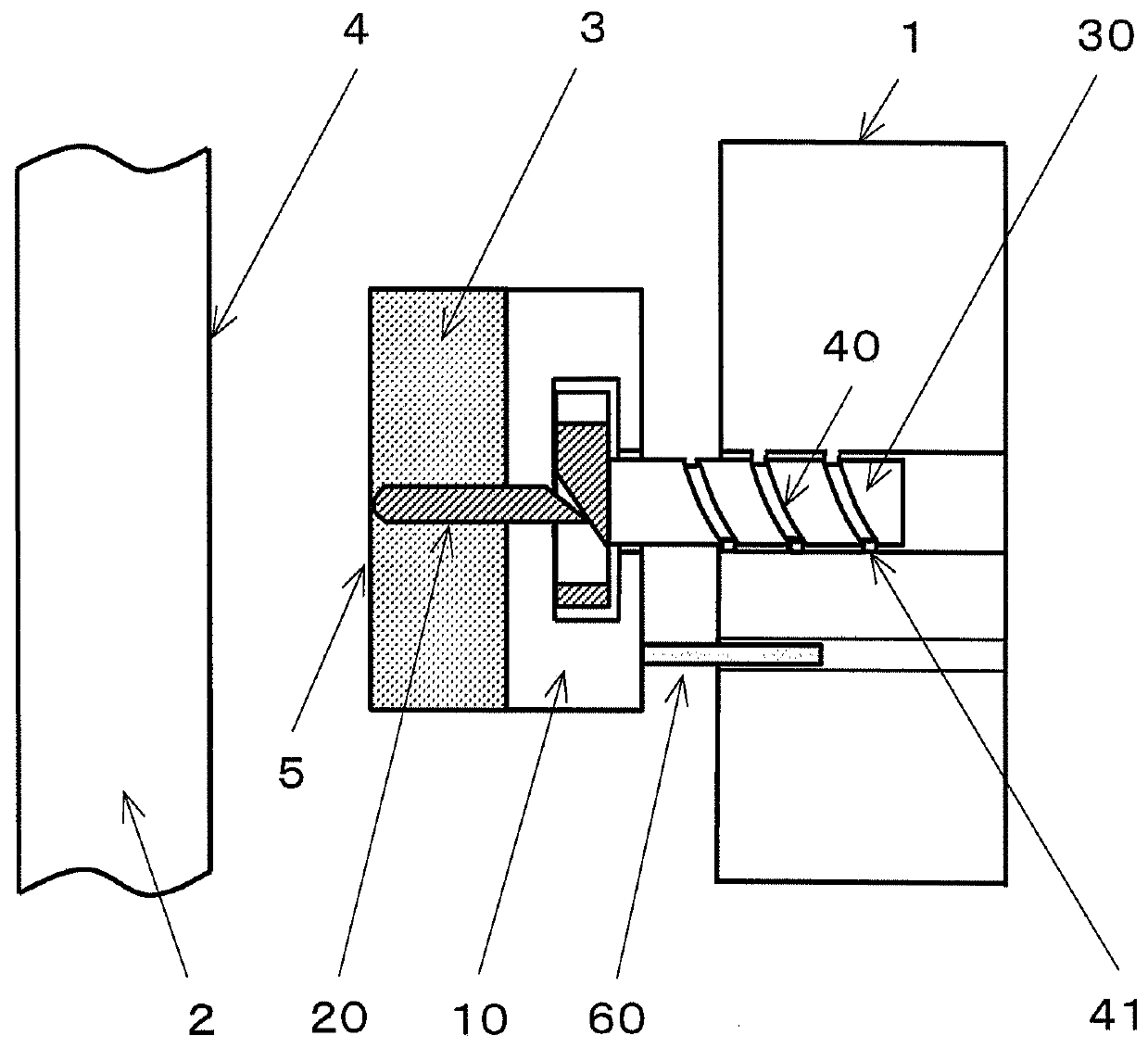 Braking device travel automatic adjustment mechanism