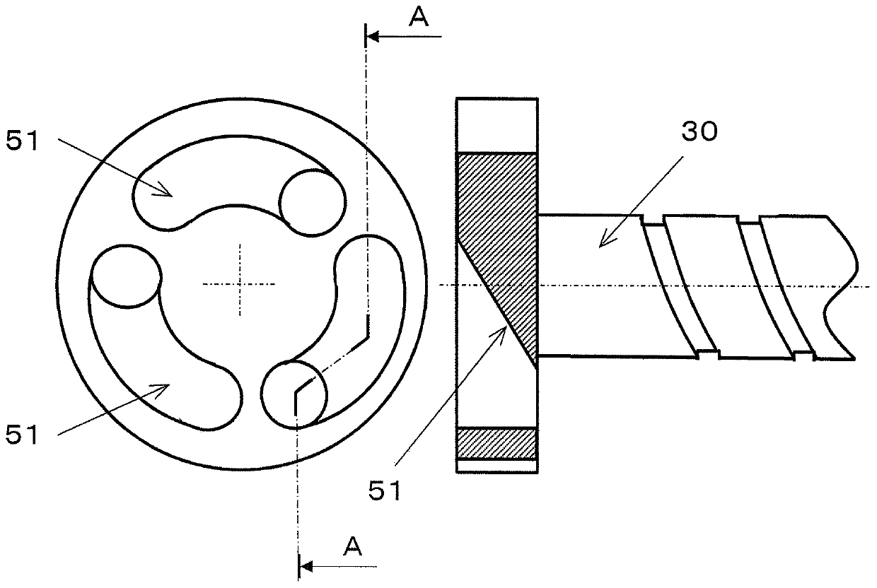 Braking device travel automatic adjustment mechanism