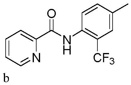 Electrochemical synthesis method of trifluoromethylated aryl amide derivative