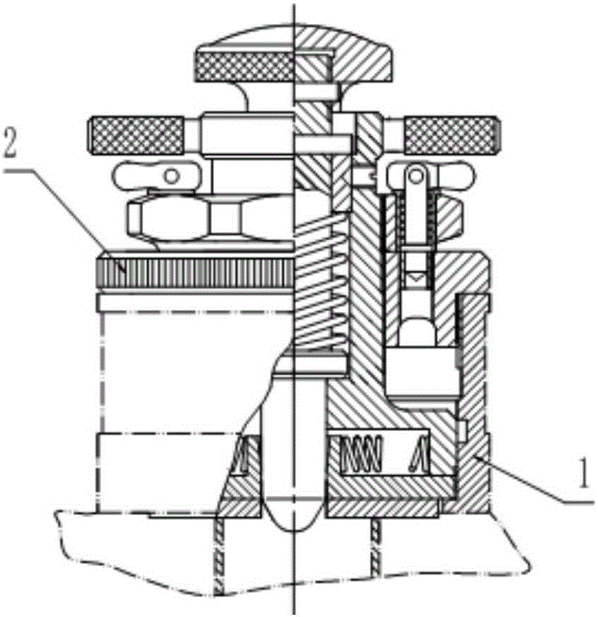 Dresser for deep hole internal thread