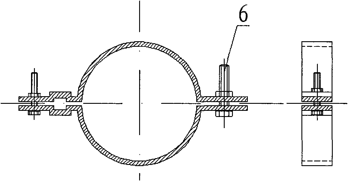 Detection device and detection method of torsional deformation of hoisting hook