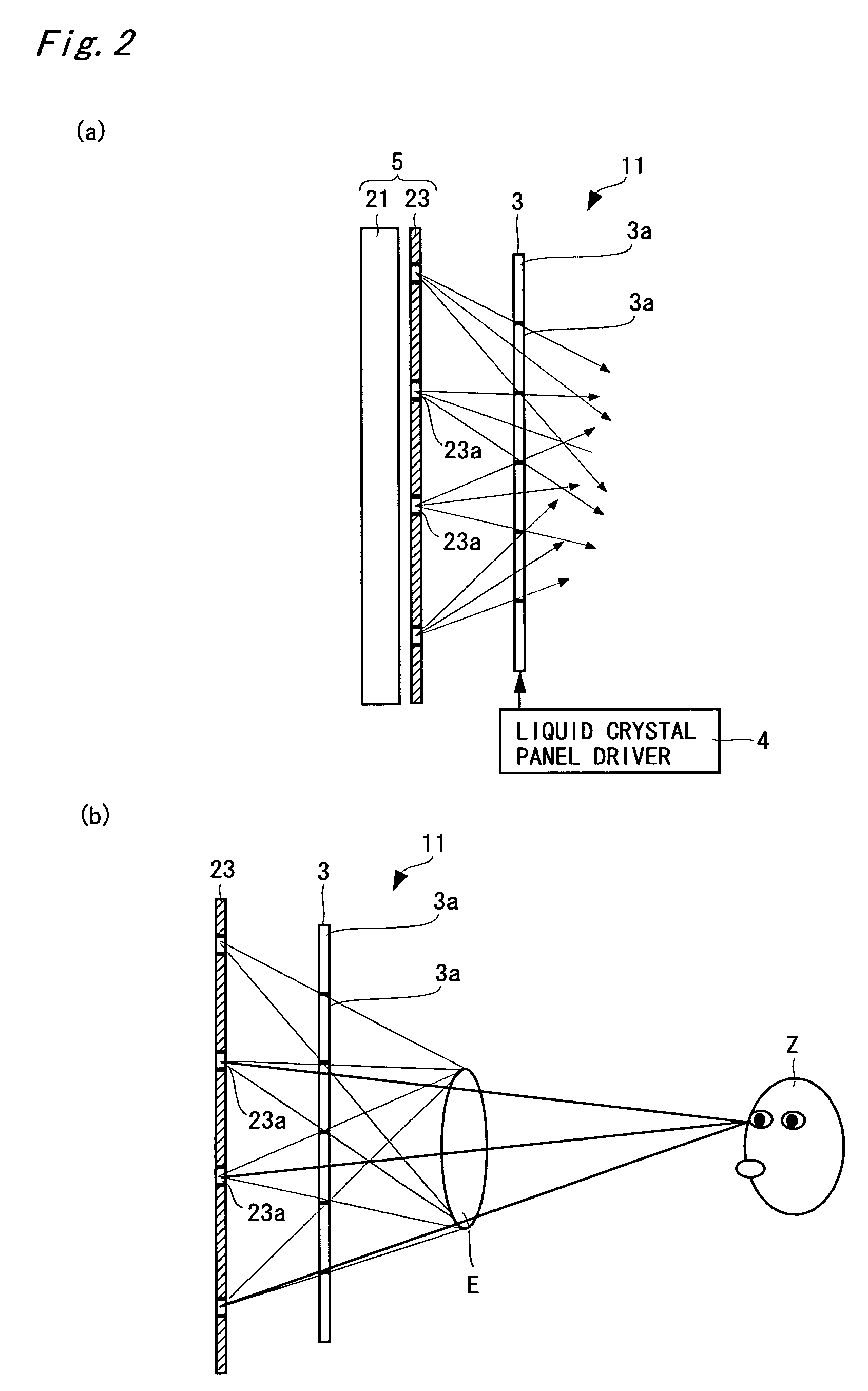 Three-dimensional video display and method for creating supply video supplied to three-dimensional video display