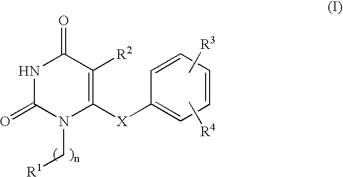 Use of Pyrimidinedione Derivative for Preventing or Treating Hepatitis C