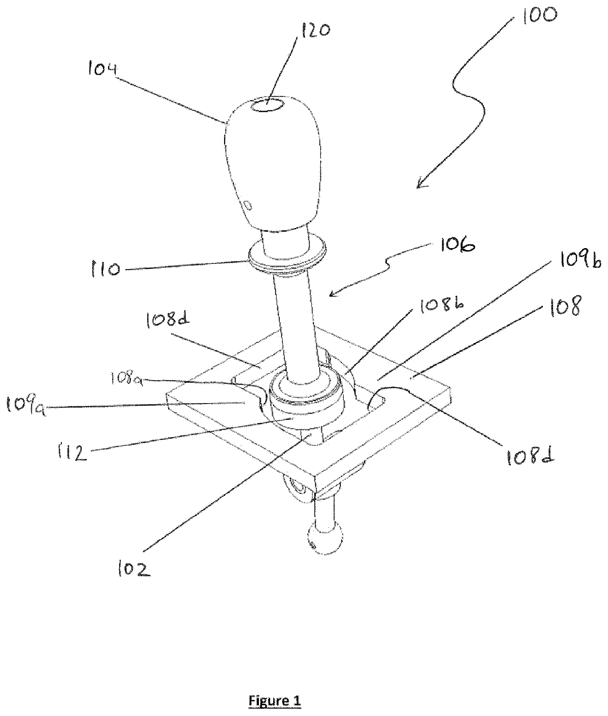 An attachment for the shifter of a gearbox of a vehicle