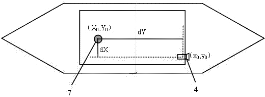 Shipborne view field adjustable sea level observation device and method