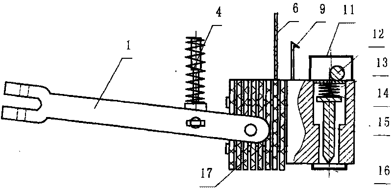 Emergency braking arrangement for automobiles