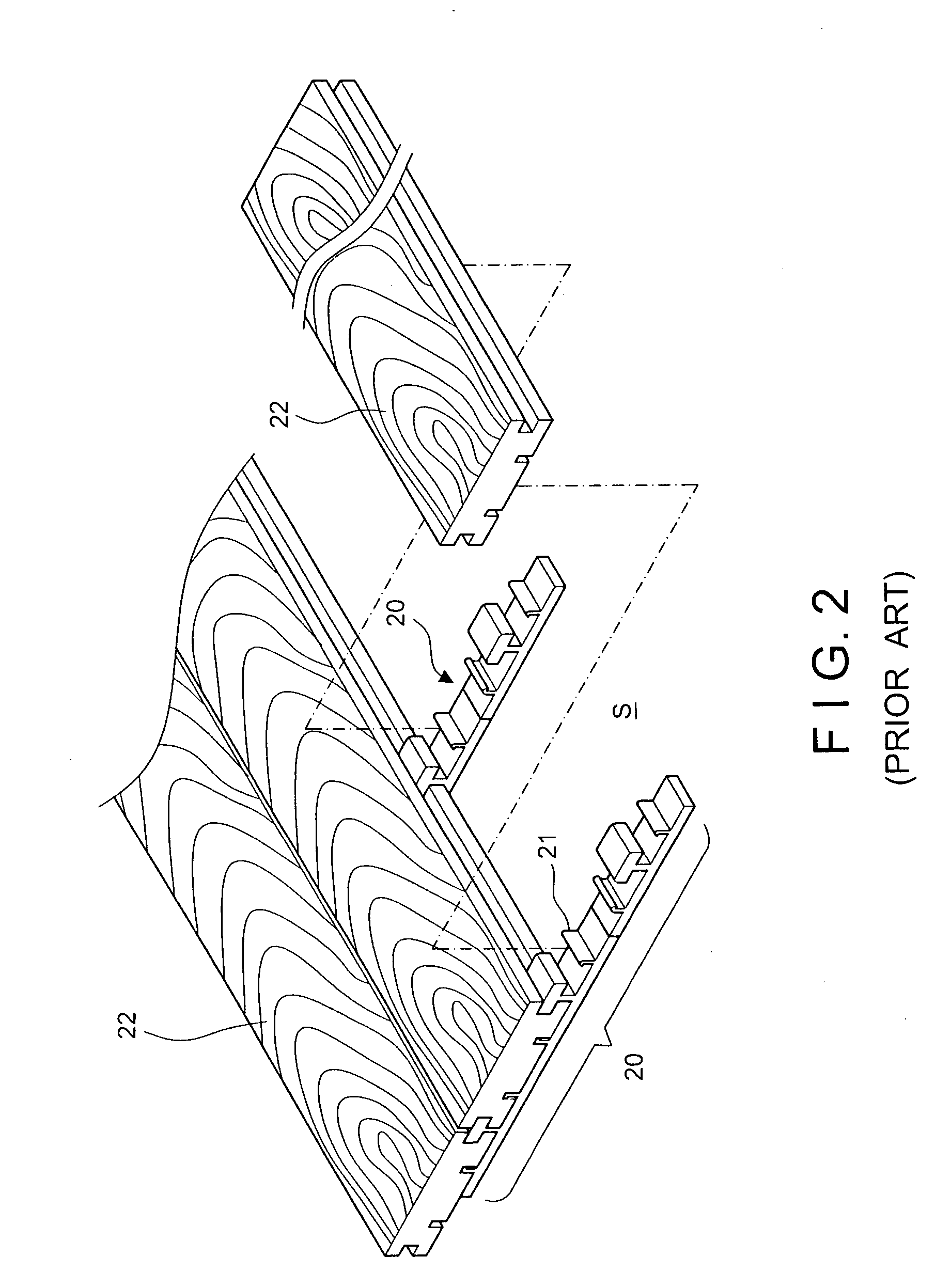 Combination structure of a quick assembly do-it-yourself (DIY) wood flooring