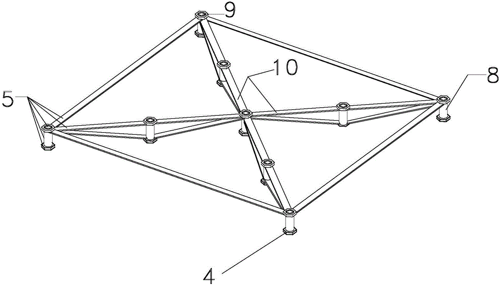 Composite floor slab and construction method thereof