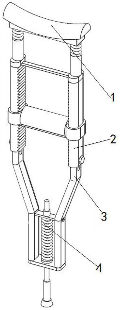 A support device for orthopedic rehabilitation