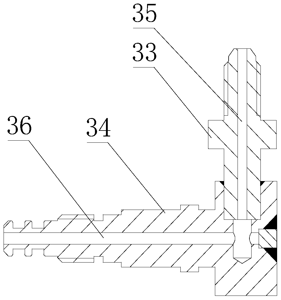 Guide rail type separated fluid connector