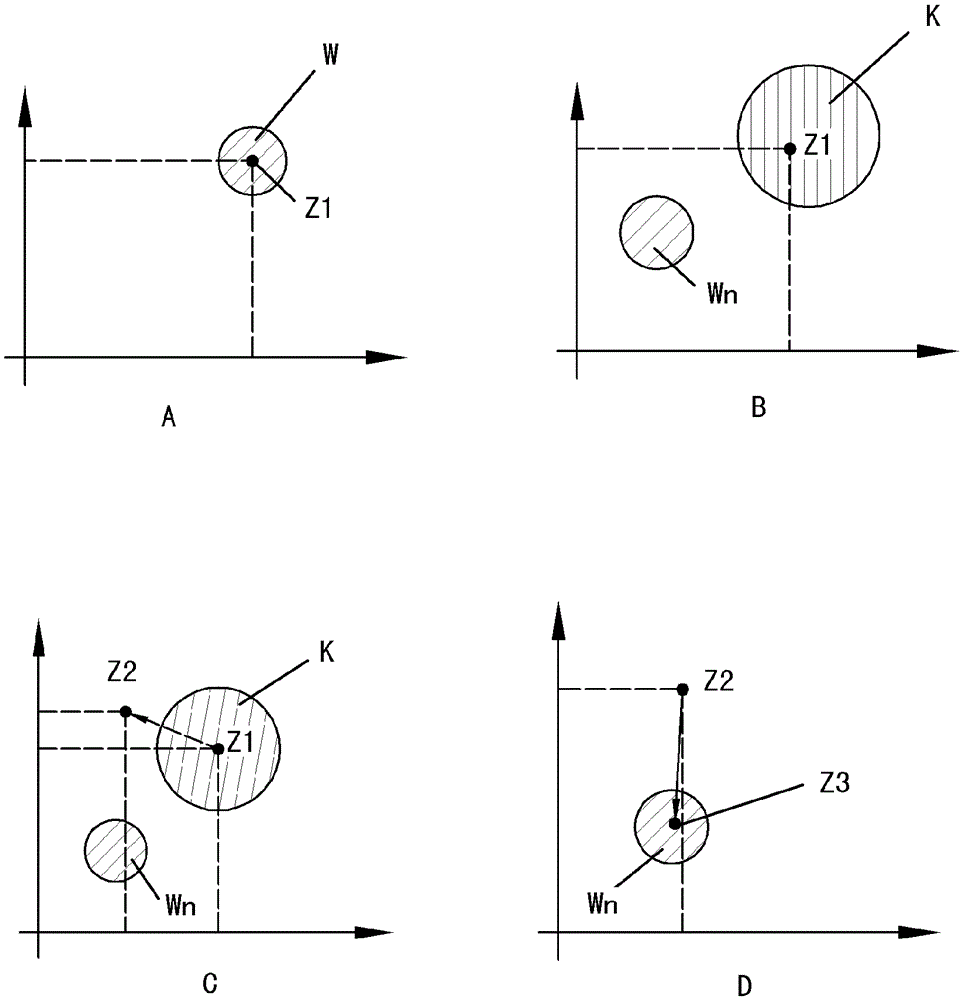 Method for changing the operating state of a gas-gasoline engine