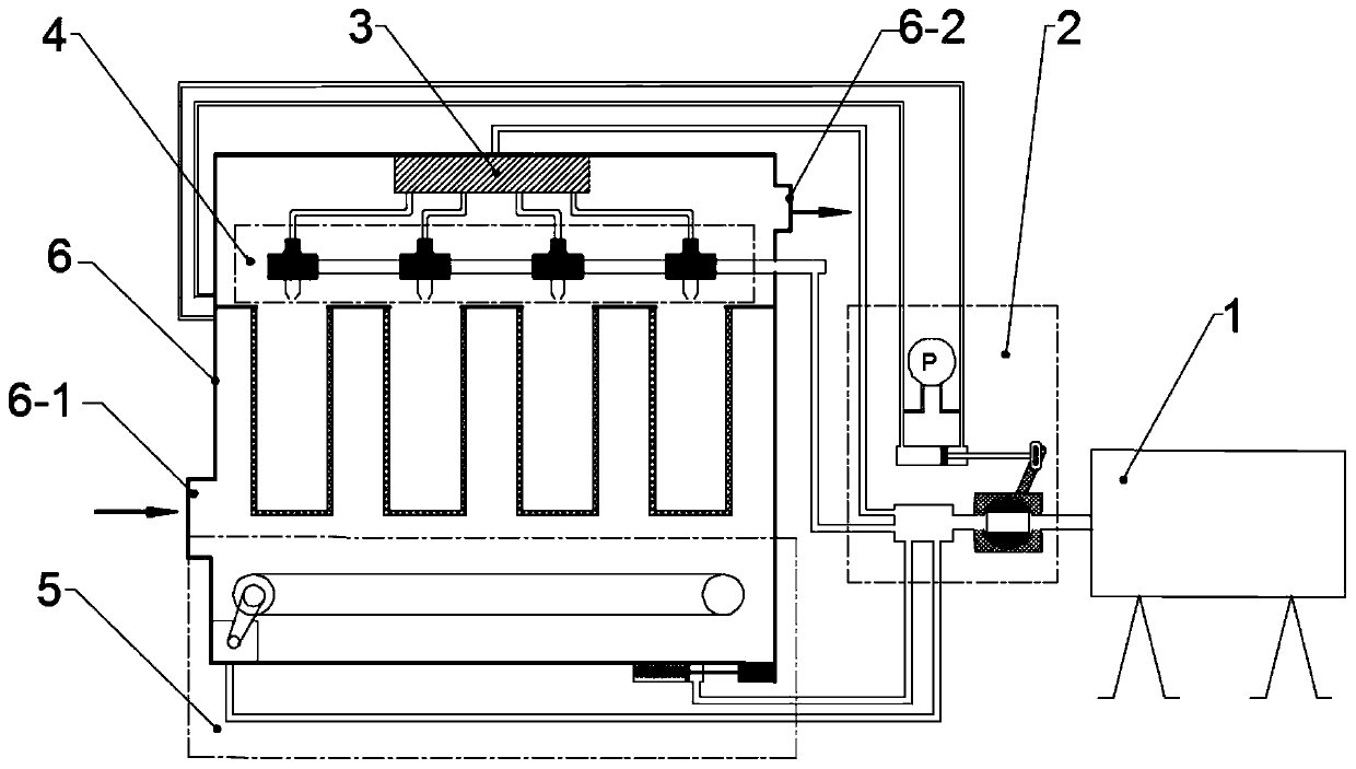 Intelligent deashing ash-discharging system for cartridge filter