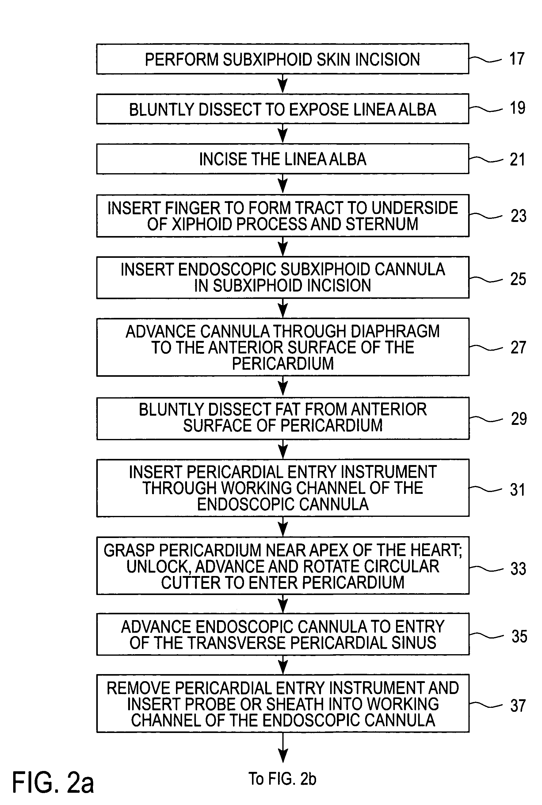 Apparatus and method for endoscopic encirclement of pulmonary veins for epicardial ablation