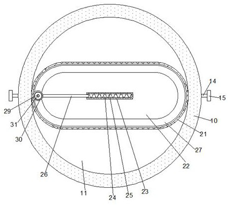 A bicycle frame spraying device