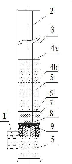 Injecting-plugging method during under-well work