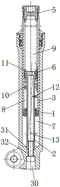 A Straight Tube Front Shock Absorber with High Performance