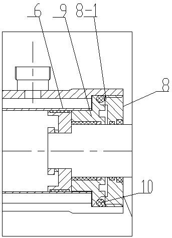 Double-acting cushioning cylinder with external load-absorbing sleeve construction