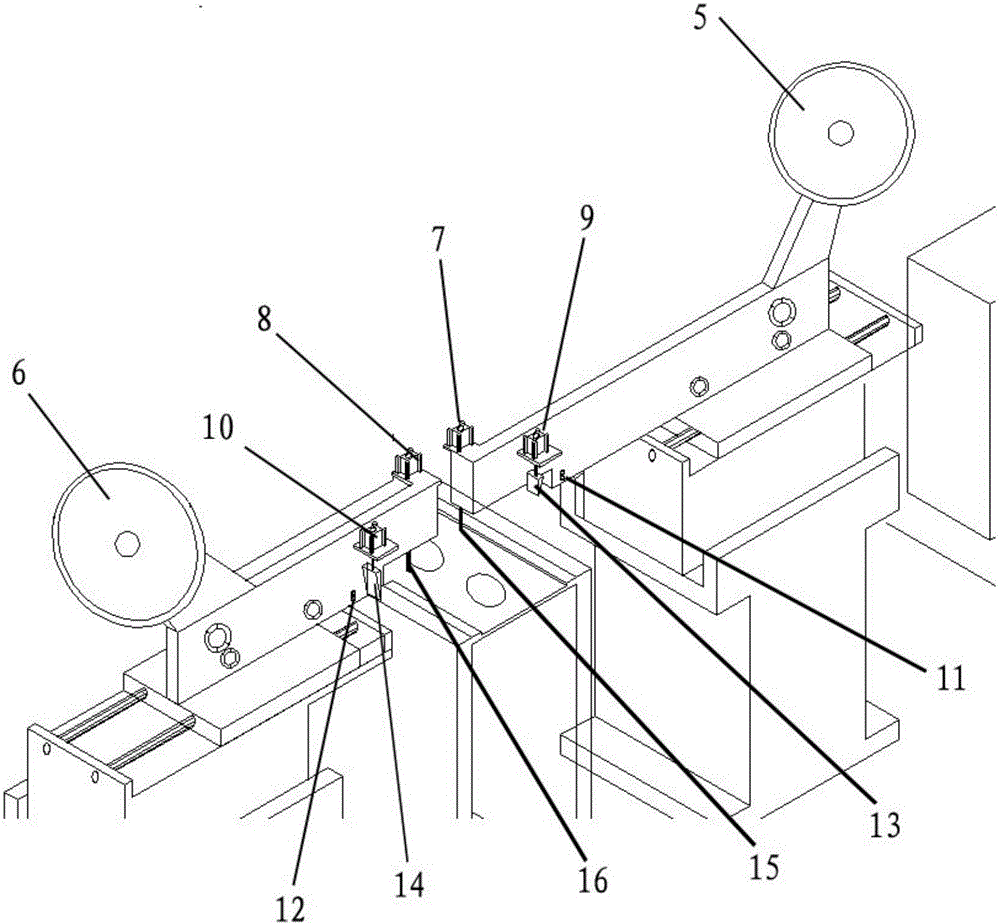 Automatic welding equipment for nickel sheet of lithium-ion battery and welding technology